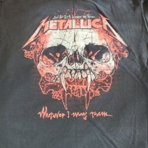 METALLICA - EUROPE 2012 TOUR SHIRT - MENS SIZE XL